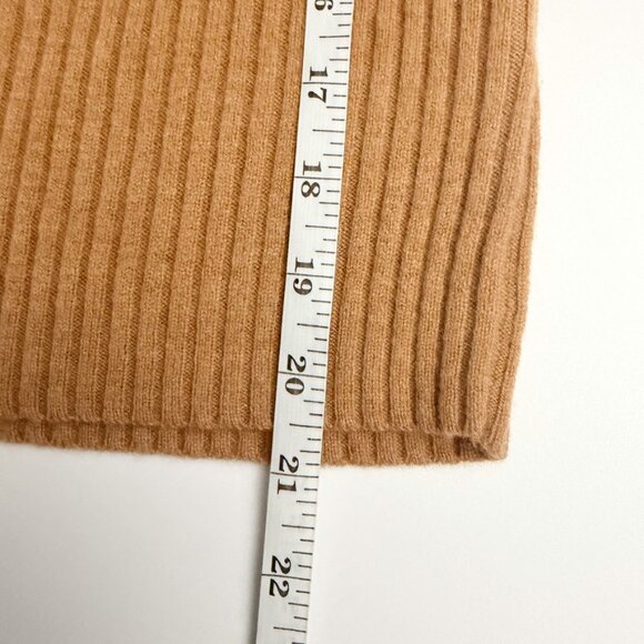 NWT Mollusk California Ribbed Knit Sweater Tee Women's Size XS Fawn Merino Wool - Picture 7 of 10
